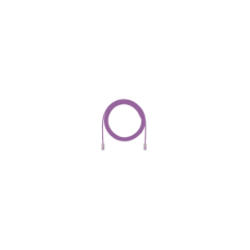 Cable de Parcheo UTP, Cat6A, Diámetro Reducido (28 AWG), CM/LSZH, Color Violeta, 20.3 cm (8 Pulgadas)