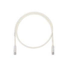 Cable de Parcheo UTP, Cat6A, 26 AWG, CM, Color Blanco Mate, 1.52 Metros (5 Pies)