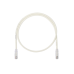 Cable de Parcheo UTP, Cat6A, 26 AWG, CM, Color Blanco Mate, 1.52 Metros (5 Pies)