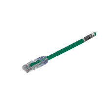 Cable de Parcheo UTP, Cat6A, 24 AWG, CM, Color Verde, 3.05 Metros (10 Pies)