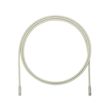 Cable de Parcheo UTP, Cat6A, 24 AWG, CM, Color Gris, 3.05 Metros (10 Pies) Cable de Parcheo UTP, Cat6A, 24 AWG, CM, Color Gris, 3.05 Metros (10 Pies)