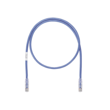 Cable de Parcheo UTP, Cat6A, 24 AWG, CM, Color Azul, 4.27 Metros (14 Pies) Cable de Parcheo UTP, Cat6A, 24 AWG, CM, Color Azul, 4.27 Metros (14 Pies)