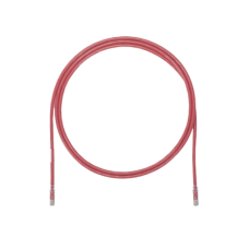 Cable de Parcheo UTP, Cat6A, 24 AWG, CM, Color Rojo, 5.18 Metros (17 Pies)