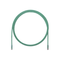 Cable de Parcheo UTP, Cat6A, 24 AWG, CM, Color Verde, 0.91 Metros (3 Pies)