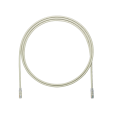 Cable de Parcheo UTP, Cat6A, 24 AWG, CM, Color Gris, 0.91 Metros (3 Pies) Cable de Parcheo UTP, Cat6A, 24 AWG, CM, Color Gris, 0.91 Metros (3 Pies)