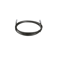 Cable de Parcheo UTP, Cat6A, 24 AWG, CM, Color Negro, 15.24 Metros (50 Pies)