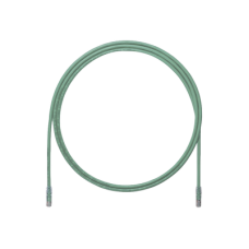 Cable de Parcheo UTP, Cat6A, 24 AWG, CM, Color Verde, 1.52 Metros (5 Pies)