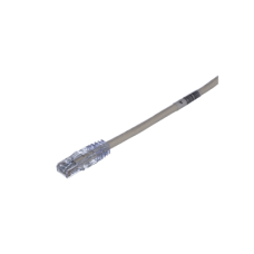 Cable de Parcheo TX6, UTP Cat6, 24 AWG, CM, Color Blanco, 0.3 Metros (1 Pie)