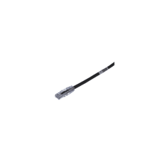 Cable de Parcheo TX6, UTP Cat6, 24 AWG, CM, Color Negro, 6.1 Metros (20 Pies)