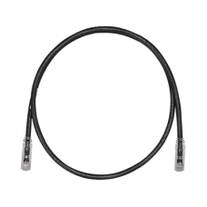 Cable de Parcheo TX6, UTP Cat6, 24 AWG, CM, Color Negro, 0.91 Metros (3 Pies)
