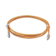 Cable de Parcheo TX6, UTP Cat6, 24 AWG, CM, Color Naranja, 0.91 Metros (3 Pies)
