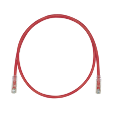 Cable de Parcheo UTP, Cat6A, 24 AWG, CM, Color Rojo, 21.34 Metros (70 Pies)