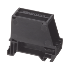 Adaptador de 1 Puerto, Para Conectores Tipo Mini-Com, Montaje en Riel Din Estándar de 35 mm (1.38 pulgadas), Color Negro