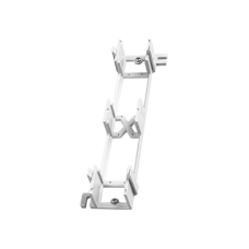 Montaje de Pared para Panel de Parcheo de 12 Puertos, Color Blanco