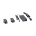 Kit de Extensor PoE/PoE+, Hasta 610 Metros (2000 ft) con Cable Cat5e o Cat6, 10/100Mbps, Incluye Transmisor, Receptor y Fuente de Alimentación