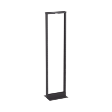 Rack de Dos Postes Estándar de 19 in, Rieles Numerados y Roscados #12-24, Fabricado en Aluminio, 45 Unidades de Rack, Color Negro Rack de Dos Postes Estándar de 19 in, Rieles Numerados y Roscados #12-24, Fabricado en Aluminio, 45 Unidades de Rack, Color Negro