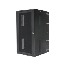 Gabinete PanZone de Montaje en Pared, de 19in, Puerta Ventilada, 26 UR, 635mm de Profundidad, Color Negro