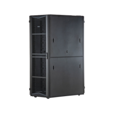 Gabinete FlexFusion para Centros de Datos, 42 UR, 800 mm de Ancho, 1070 mm de Profundidad, Fabricado en Acero, Color Negro