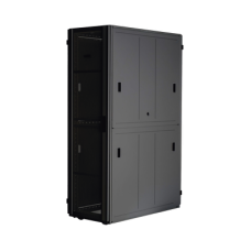 Gabinete FlexFusion™ XGL (Light) para Centros de Datos, 42 UR, 800 mm de Ancho, 1200 mm de Profundidad, Fabricado en Acero, Color Negro