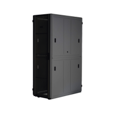 Gabinete FlexFusion™ XGL (Light) para Centros de Datos, 48 UR, 800 mm de Ancho, 1070 mm de Profundidad, Fabricado en Acero, Color Negro
