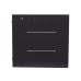 Gabinete PanZone de Montaje en Pared, de 19in, Puerta con Ventana de Seguridad, 12 UR, 762mm de Profundidad, Color Negro