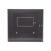 Gabinete PanZone de Montaje en Pared, de 19in, Puerta Ventilada, 12 UR, 635mm de Profundidad, Color Negro