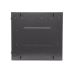 Gabinete PanZone de Montaje en Pared, de 19in, Puerta Ventilada, 12 UR, 635mm de Profundidad, Color Negro