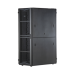 Gabinete FlexFusion para Centros de Datos, 45 UR, 800 mm de Ancho, 1200 mm de Profundidad, Fabricado en Acero, Color Negro