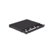 Panel de Distribución de Fibra Óptica, Acepta 4 Placas FAP o FMP, Bandeja Deslizable, Hasta 96 Fibras, Color Negro, 1UR