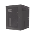 Gabinete PanZone de Montaje en Pared, de 19in, Puerta Ventilada, 18 UR, 762mm de Profundidad, Color Negro