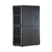 Gabinete FlexFusion para Centros de Datos, 45 UR, 700 mm de Ancho, 1070 mm de Profundidad, Sin Paneles Laterales, Fabricado en Acero, Color Negro