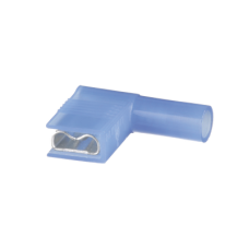 Terminal de Desconexión Hembra Pan-Term™ a 90º, Color Azul, Nylon, para cable 14-16 AWG, 0.250 x 0.032 Terminal de Desconexión Hembra Pan-Term™ a 90º, Color Azul, Nylon, para cable 14-16 AWG, 0.250 x 0.032