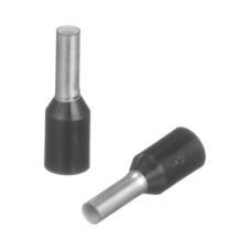 Ferrule Aislado Para Cables 16 AWG, PIN de 6 mm de Longitud, Mango Color Negro, Paquete de 500 Piezas. Ferrule Aislado Para Cables 16 AWG, PIN de 6 mm de Longitud, Mango Color Negro, Paquete de 500 Piezas.
