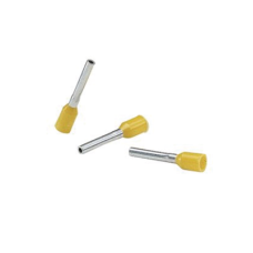 Ferrule Aislado Para Cables 4 AWG, PIN de 16 mm de Longitud, Mango Color Amarillo, Paquete de 50pz Ferrule Aislado Para Cables 4 AWG, PIN de 16 mm de Longitud, Mango Color Amarillo, Paquete de 50pz