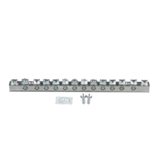 Barra de conexión a tierra STRUCTUREDGROUND™ Cal 14 a 4 Awg, 12 Barrenos Barra de conexión a tierra STRUCTUREDGROUND™ Cal 14 a 4 Awg, 12 Barrenos