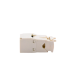 Conector Jack RJ45 Estilo TG, Mini-Com, Categoría 6, de 8 Posiciones y 8 Cables, Color Blanco Mate