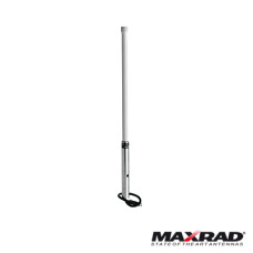 Antena base, fibra de vidrio, rango de frecuencia 156 - 162 MHz