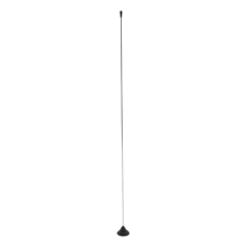 Antena Móvil VHF Con Tuerca Cromada, Rango de Frecuencia 152 - 162 MHz