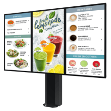 Montaje Tipo Kiosco para exterior compatible con Pantallas de 55