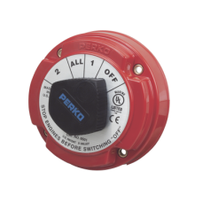 Switch Selector de Batería de Servicio Mediano, para Sistemas Eléctricos Marinos