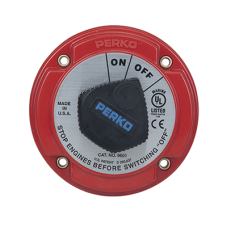 Switch Selector de Batería On / Off de Servicio Mediano, para Sistemas Eléctricos Marinos