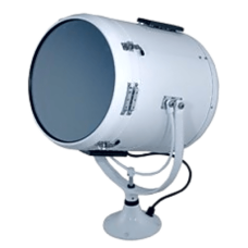 Reflector marino en pedestal mediano serie Solar Ray de 10