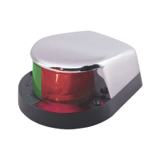 Luz Bi-Color con Carcasa Cromada para Embarcaciones a Motor Menores de 12 Metros