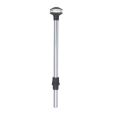 Luz de Navegación, 2 Millas USCG Certificada, 12 Volt, 9 Watts, Polo Stow-A-Way Plug-In, Lente Fluted Clear, Contactos Bañados en Oro, Collar de Bloqueo