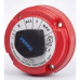 Switch Selector de Batería Marina PERKO 8501 / 250A Continuos 360A Intermitentes / 6-32 VCC / Encendido Protegido / Selector 1-2-Both-Off / Desconexión de Alternador