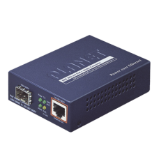 Convertidor IEEE802.3af/at PoE 10/100/1000Base-T a 100/1000X SFP
