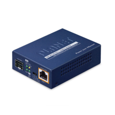 Convertidor de Medios PoE, 1 Puerto RJ45 Gigabit con Salida PoE 802.3af/at/bt (Hasta 60 W)/ 1 Puerto SFP 100/1000BASE-X