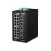 Switch Industrial Administrable 16 puertos 10/100/1000 T 802.3at PoE + 2 Puertos 10/100/1000 T + 2 puertos 100/1000 X SFP