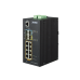 Switch Industrial Administrable 8 puertos 10/100/1000 T 802.3at PoE + 2 Puertos 100/1000X SFP + 2 puertos 10G SFP+
