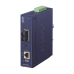 Convertidor de Medios Industrial PoE+ 1000BASE-LX a 10/100/1000BASE-T 802.3at (SC,SM) -20 km